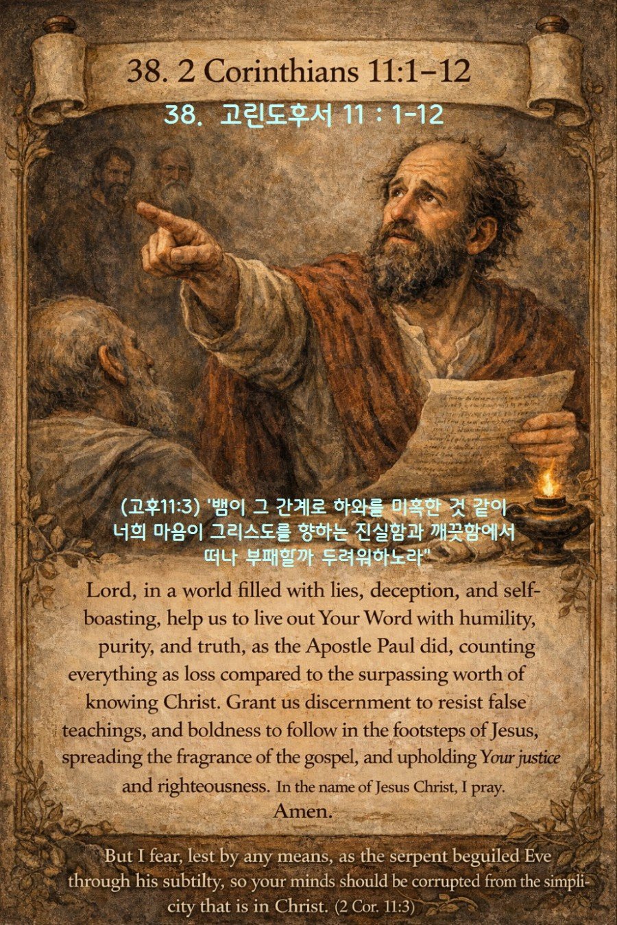 38. 고후 11:1-12