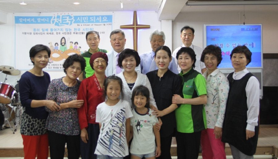 ♥ 천국잔치를 아름답게 마치고!!!